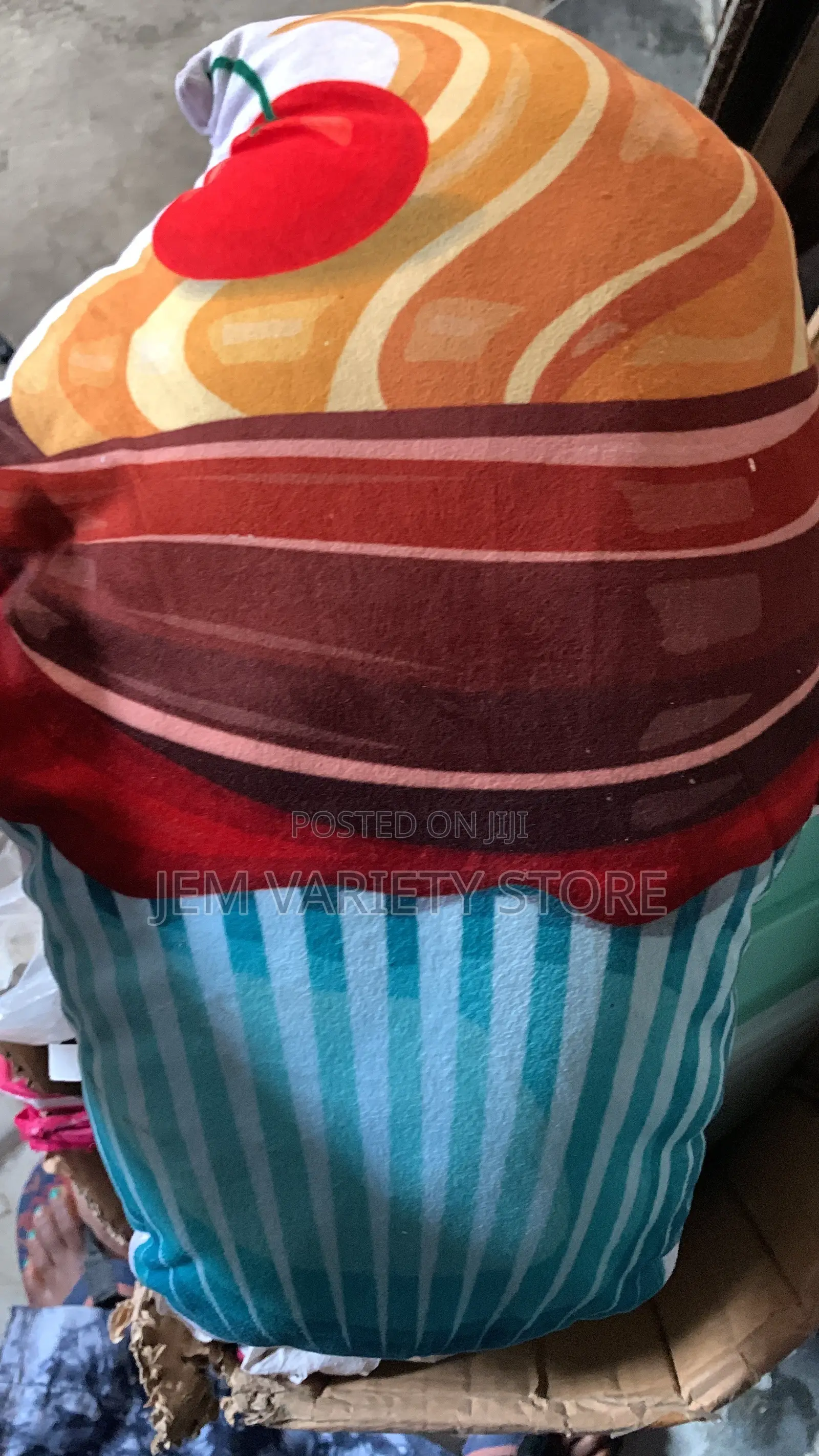 Ice Cream Throw Pillow