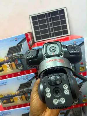 Latest Triple Lens 4G Solar CCTV Camera – Wireless PTZ Security Cam