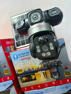 High Quality Solar Camera Tripple Lens