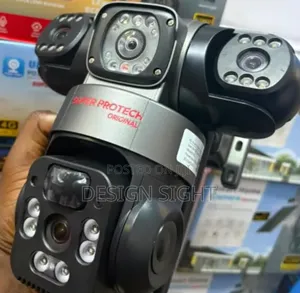 Latest Triple Lens 4G Solar CCTV Camera – Wireless PTZ Security