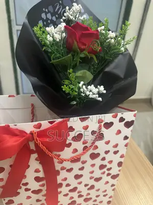 Rose Flower Bouquet Red