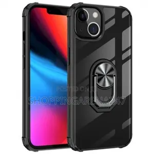 Apple iPhone 13 Mini Rugged Transparent Back Pouch