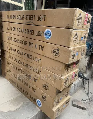 100w All in One Wakatek Solar Street Light