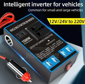 1500W Car Inverter With Multiple - Ports