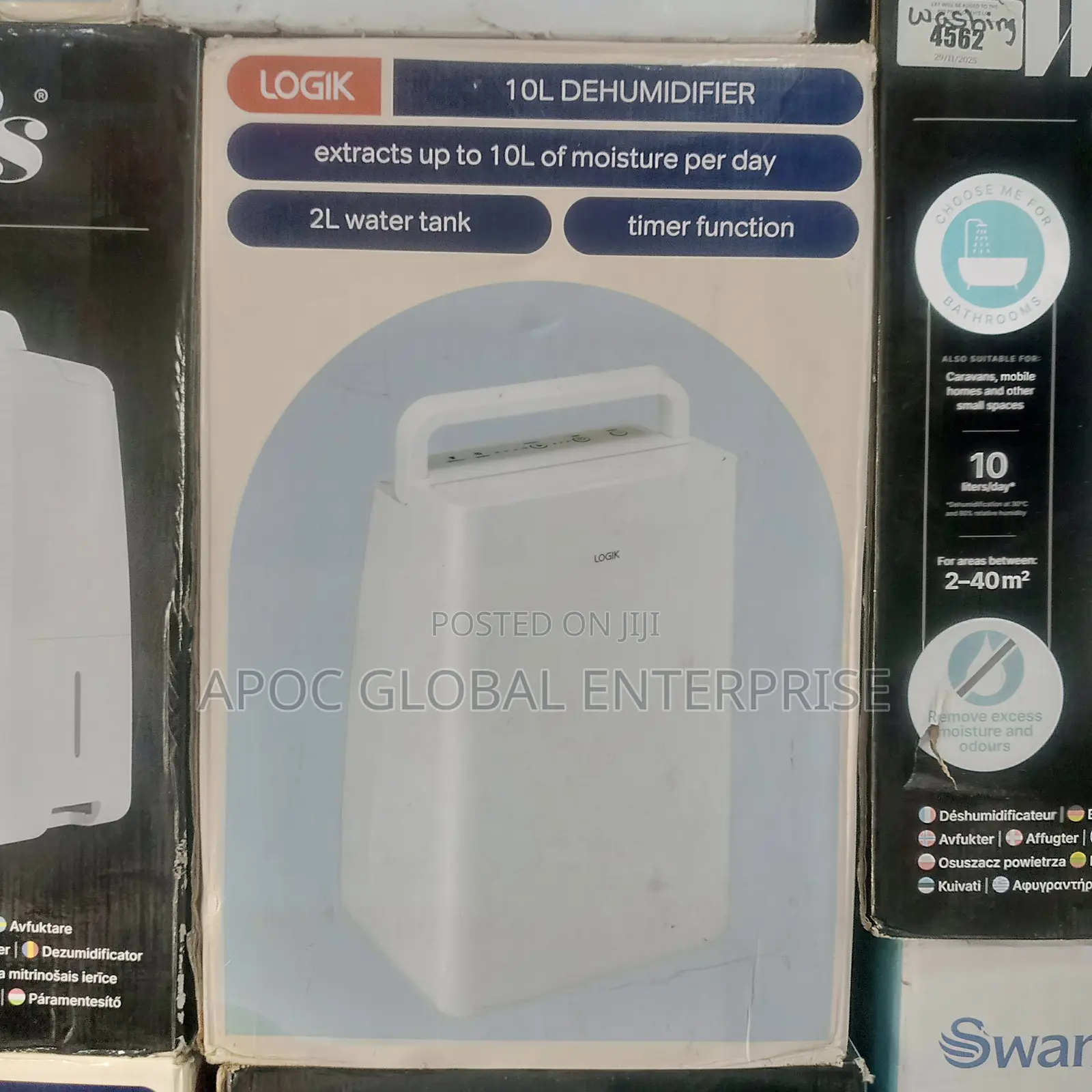 Logik 10l Dehumidifier