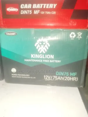 75ahs Original Car Battery
