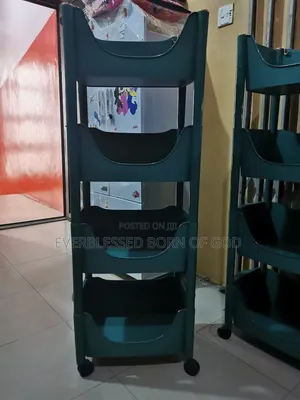 Space-Saving Utility Organizer/Kitchen Produce and Pantry Cart