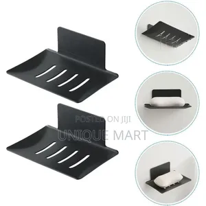 Quality Wall Mounted Black Steel Sus 304 Soap Dish