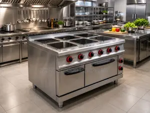 6 Plate Electric Cooker With Oven