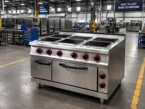 6 Plates Electric Cooker With Oven