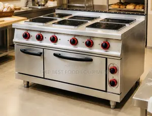6 Plates Electric Cooker With Oven