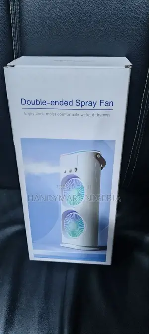 Superb Rechargeable Double Ended Spray Mist Fan 15% OFF