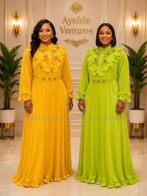Elegant Women Long Gown