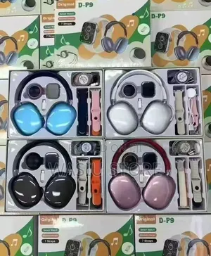 Dp 9 Smart Watch and Head Phones
