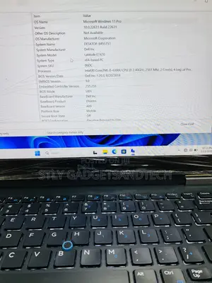 Laptop Dell Latitude E7470 8GB Intel Core i5 SSD 128GB