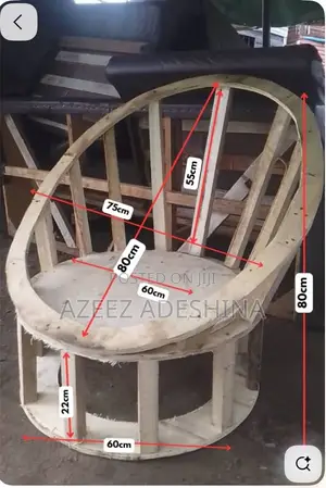Chair With Quality Foam and Cloth