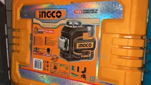 INGCO HLL301201 16V 3D 12-Line Green Laser Level Kit