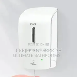 White Automatic Soap Dispenser