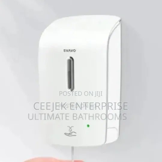 White Automatic Soap Dispenser
