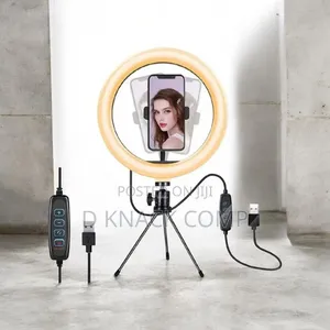 10 "LED Ring Light Dimmable Video Makeup Selfie Night Light