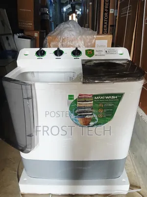 Syinix 8.5kg/5kg Twin Tub Semi Automatic Washing Machine.
