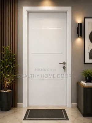 Premium Israeli Interior Room Door Matte White
