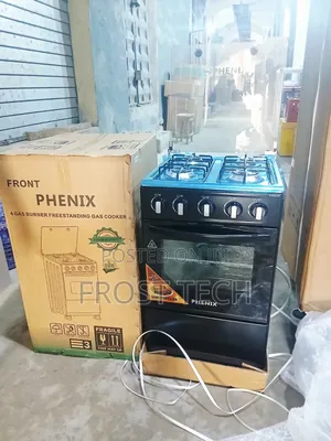 Phenix 4 Gas Burner Standing Cooker With Oven.