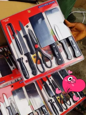 8pcs Stainless Kitchen Knife Set