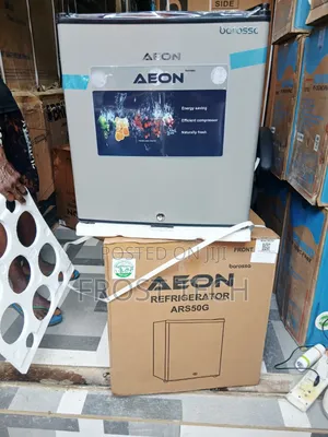 Aeon ARS50G Bedside Fridge With Small Freezer Inside.