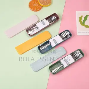 Children Spoon Set With Case