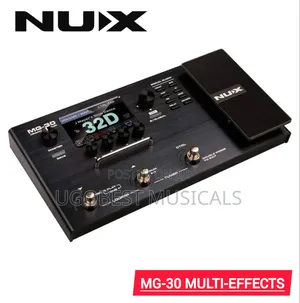 NUX MG-30 Versatile Modeler Guitar Multi-Effects Pedal With IR Loader