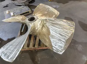 Brass Four Blade Boat Propeller