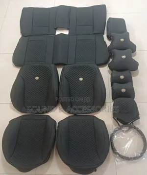 Lexus Rx/Es Black Customised Luxury Car SUV Seatcover
