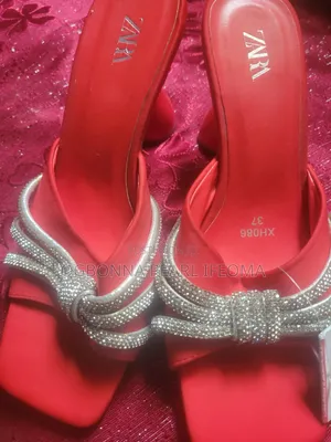 Red Zara Heels