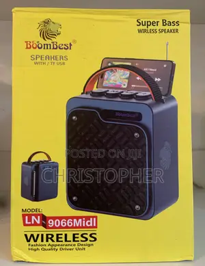 Boombest LN-9066midi Portable Home Theater Power Super Bass Speaker