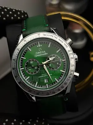 Omega Leather Working Chronograph