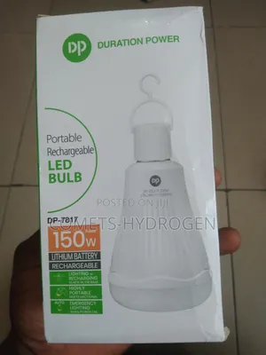 DP Portable 150W Rechargeable Emergency Auto ON LED Bulb - Wholesale
