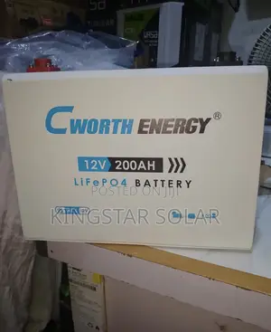 Cworth Energy 200ah 12v Lithium Battery