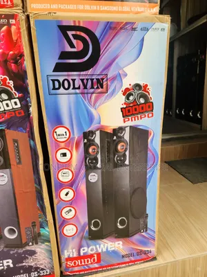 Dolvin DS-334 Tower Speaker With Wireless Mic
