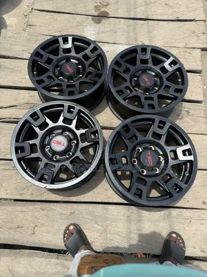 17inches for Toyota TRD Available I N Matt Black as Seen