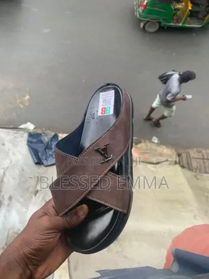 Boss Men's Slippers by Blessed Footprint