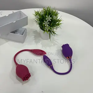Rose and Suction Vibrator