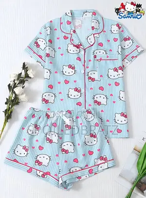 Hello Kitty Pajamas Set Size 8-12