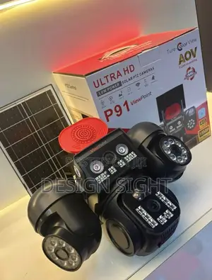 4 Lens 4g/E Sim AI Solar Camera Ultra HD