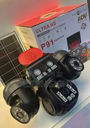 High Quality Tripple Rotational Lens CCTV Camera Ultra Uhd 4g With