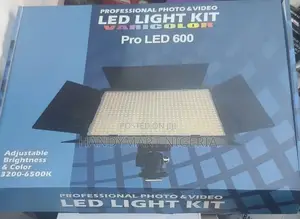 Professional Photo Video Led Light Kit Pro Led 600 With Tripod