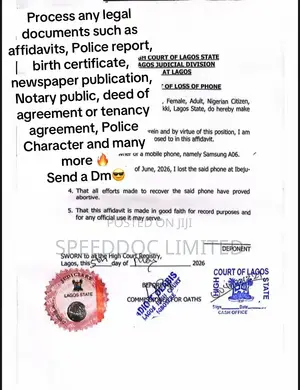 Affidavit of All Kind