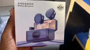 Wireless Lavalier Microphone 2.4G | Dual Mic for iPhone Android’)