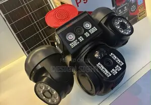 Ultra Hd Solar PTZ Camera P91 V380 4 Lense