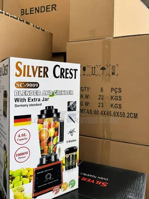 Silver Crest Commercial Blender Grinder With Extra Jar
4.0l
